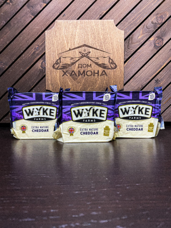 СЫР ЧЕДДЕР ЭКСТРА МЭЙЧУР 12 МЕС "WYKE FARMS" 200 Г