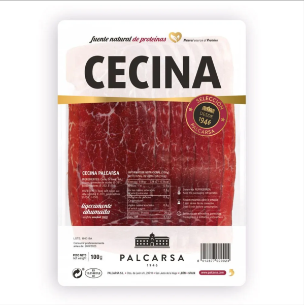 СЕСИНА ВЯЛЕНАЯ ГОВЯДИНА "PALCARSA" 100Г СЕСИНА ВЯЛЕНАЯ ГОВЯДИНА "PALCARSA" 100Г