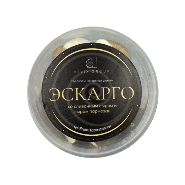 Улитки Эскарго с сливочным сыром и сыром пармезан 36 шт.